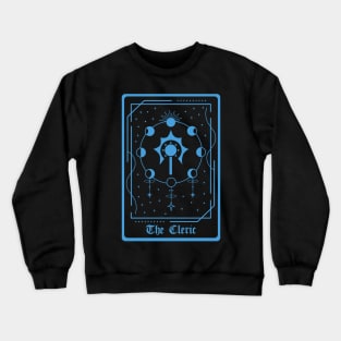 D&D Cleric Class Tarot Card Crewneck Sweatshirt